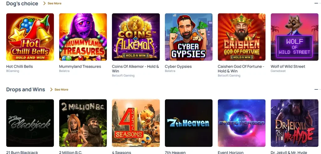 spindog casino slots